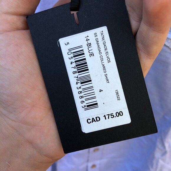 BNWT Ted Baker Button Up Shirt Size 4 - Picture 5 of 5